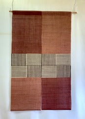 Japanese Noren - Shima - 麻暖簾 - 縞