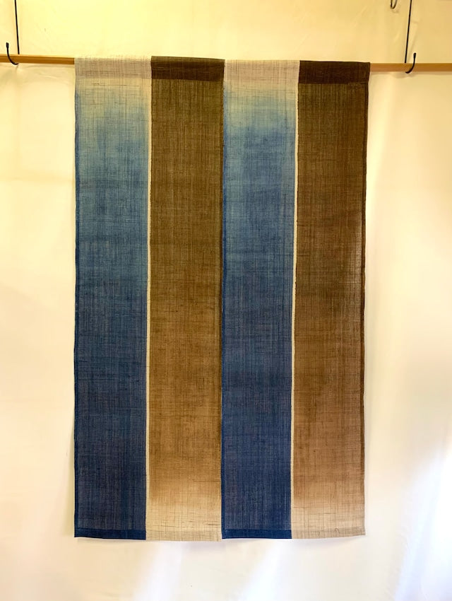 Japanese Noren - Tate - 麻暖簾 - 縦