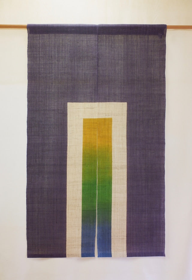 Japanese Noren - Mado - 麻暖簾 - 窓