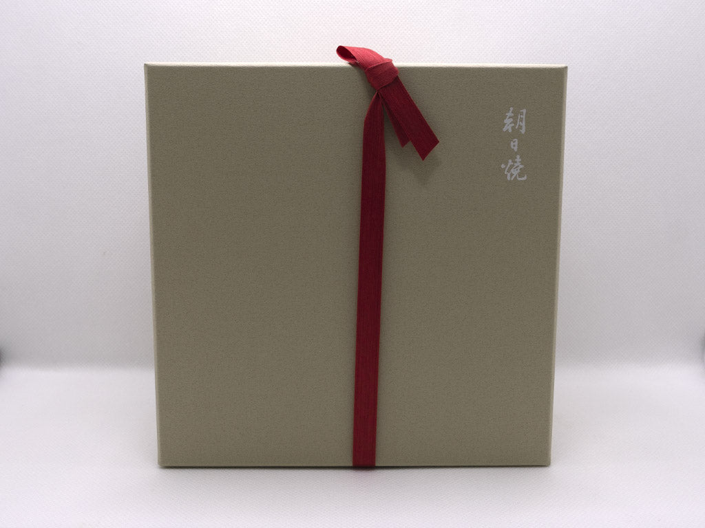 Cup and saucer - Black x Geppaku - 黒 × 月白