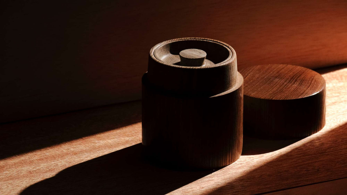 Tea or Coffee Box - Enju Muku no chazutsu 槐無垢の茶筒