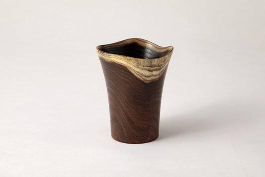 Wooden cup - Enjuhai -  延寿杯 (L)