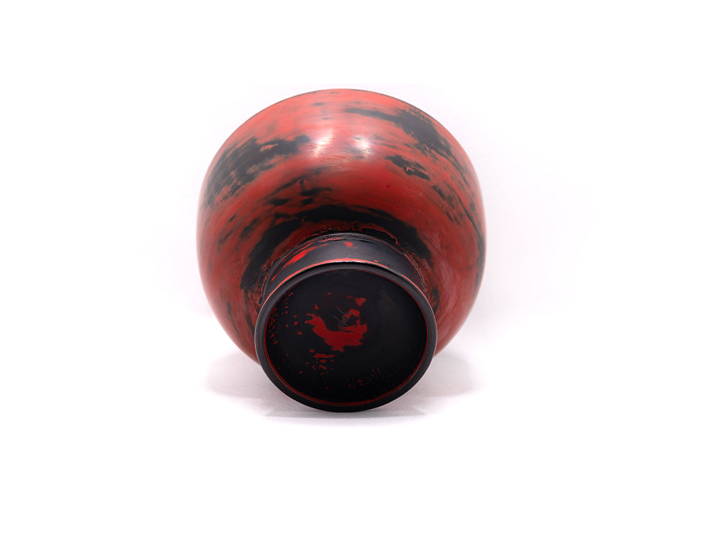 Japanese Chestnut Bowl - Negoro Gorokuwan - 根来合鹿椀栃