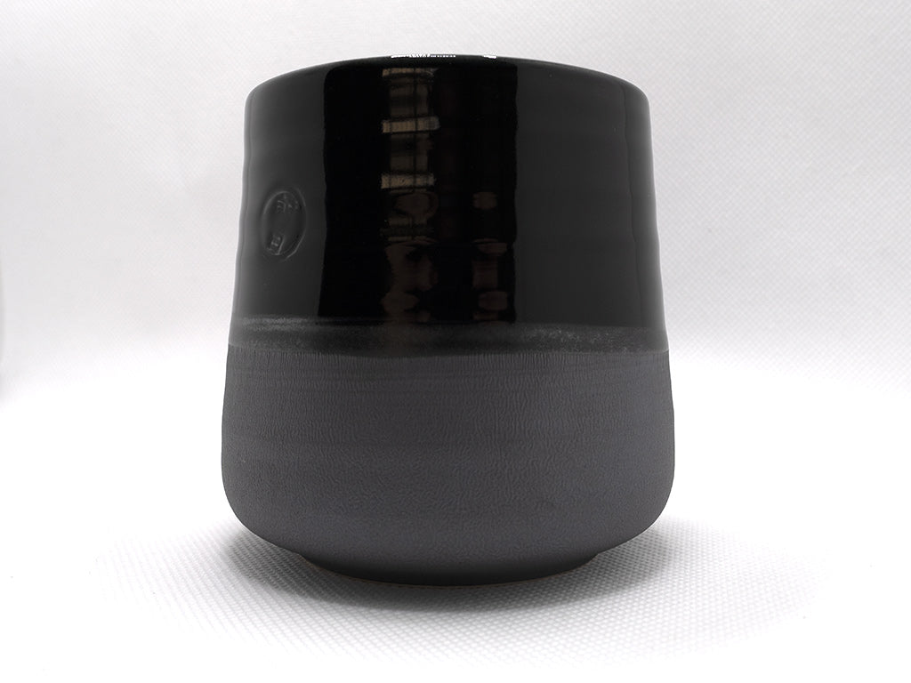 Cup - Black x Matte Black - 黒 × 黒マット