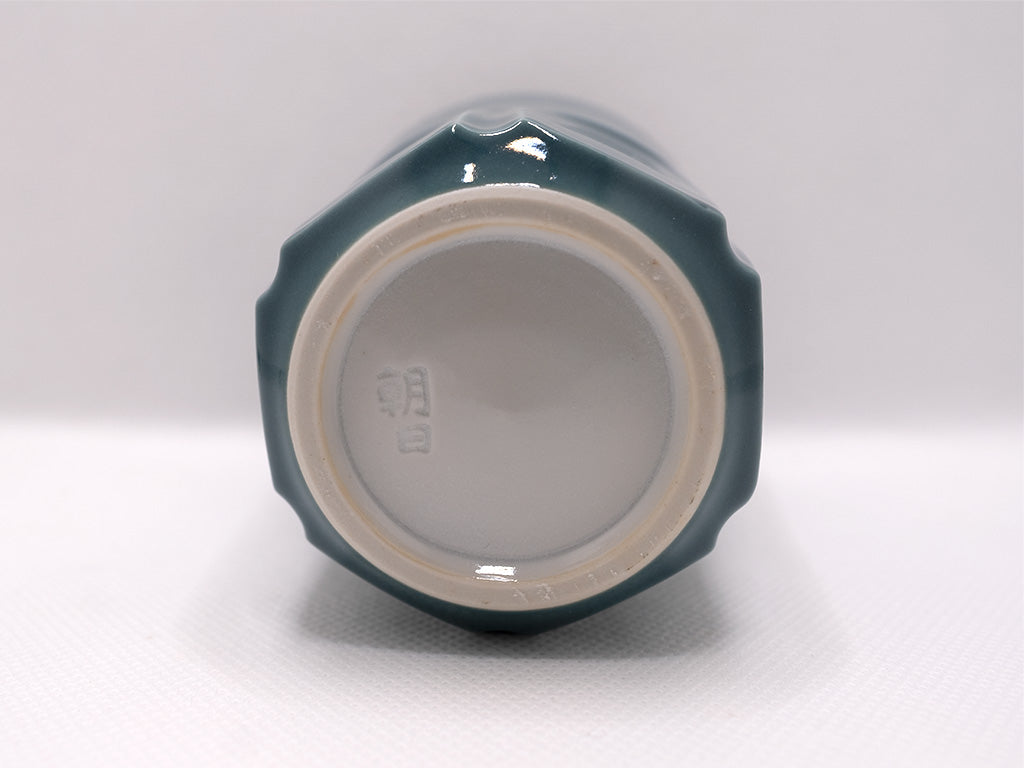 Faceted cup - Aomidori - 青緑