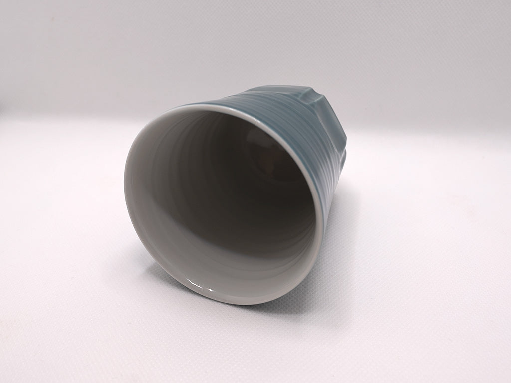 Faceted cup - Aomidori - 青緑