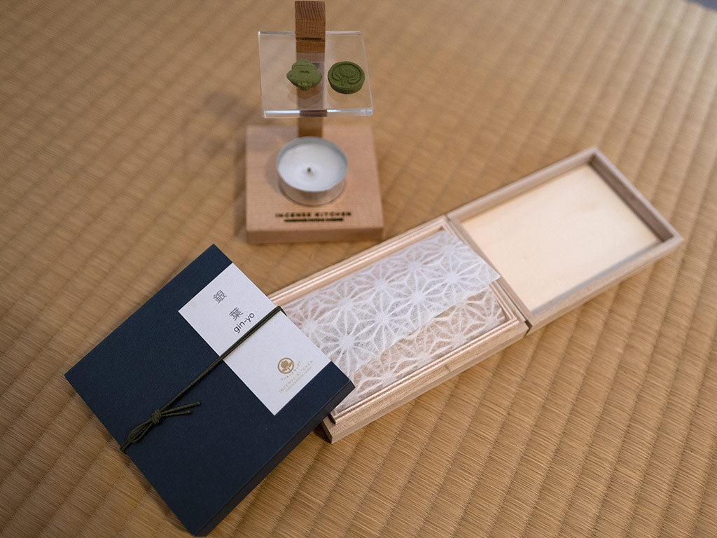 Matcha incense set - Gin yo - 銀葉