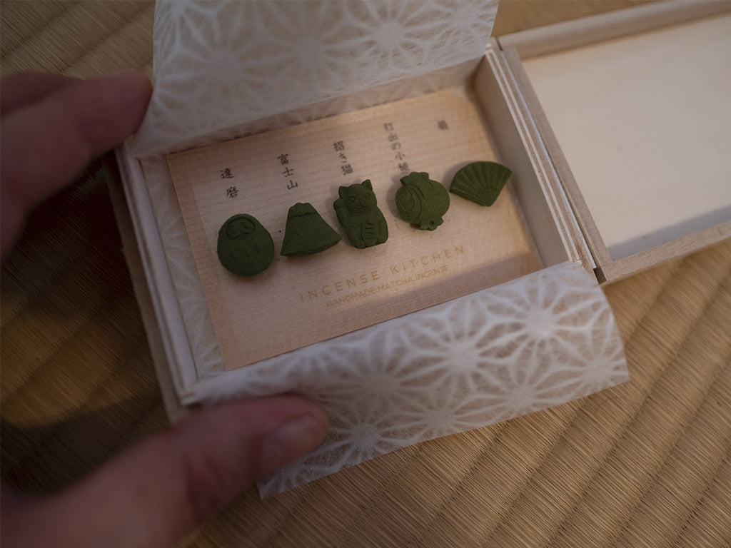 Matcha incense set - Gin yo - 銀葉